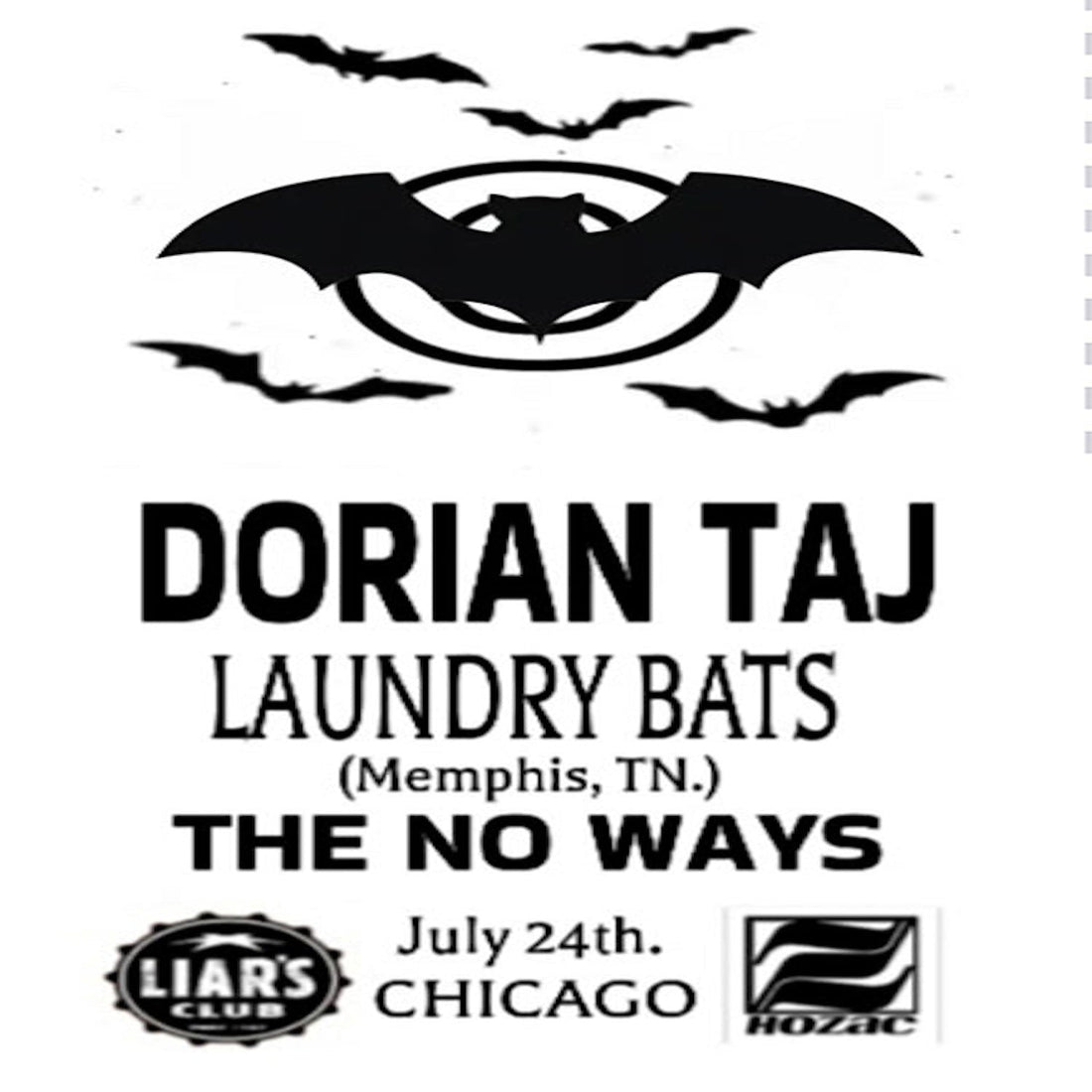 Dorian Taj rocks Liar's Club Friday, July 24th, 2025