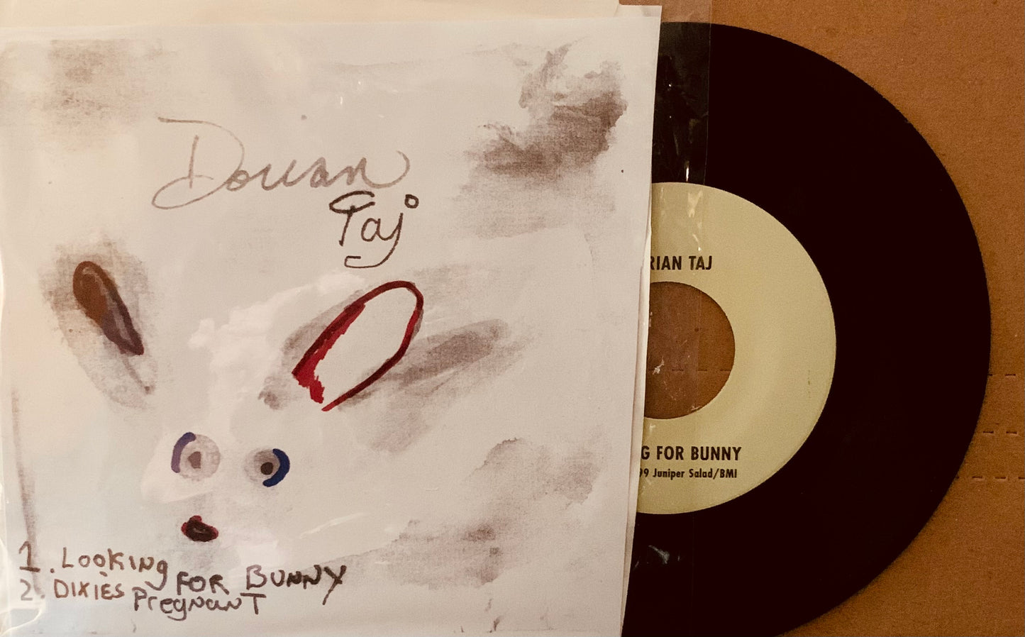 7" Looking For Bunny / Dixie's Pregnant 45 single